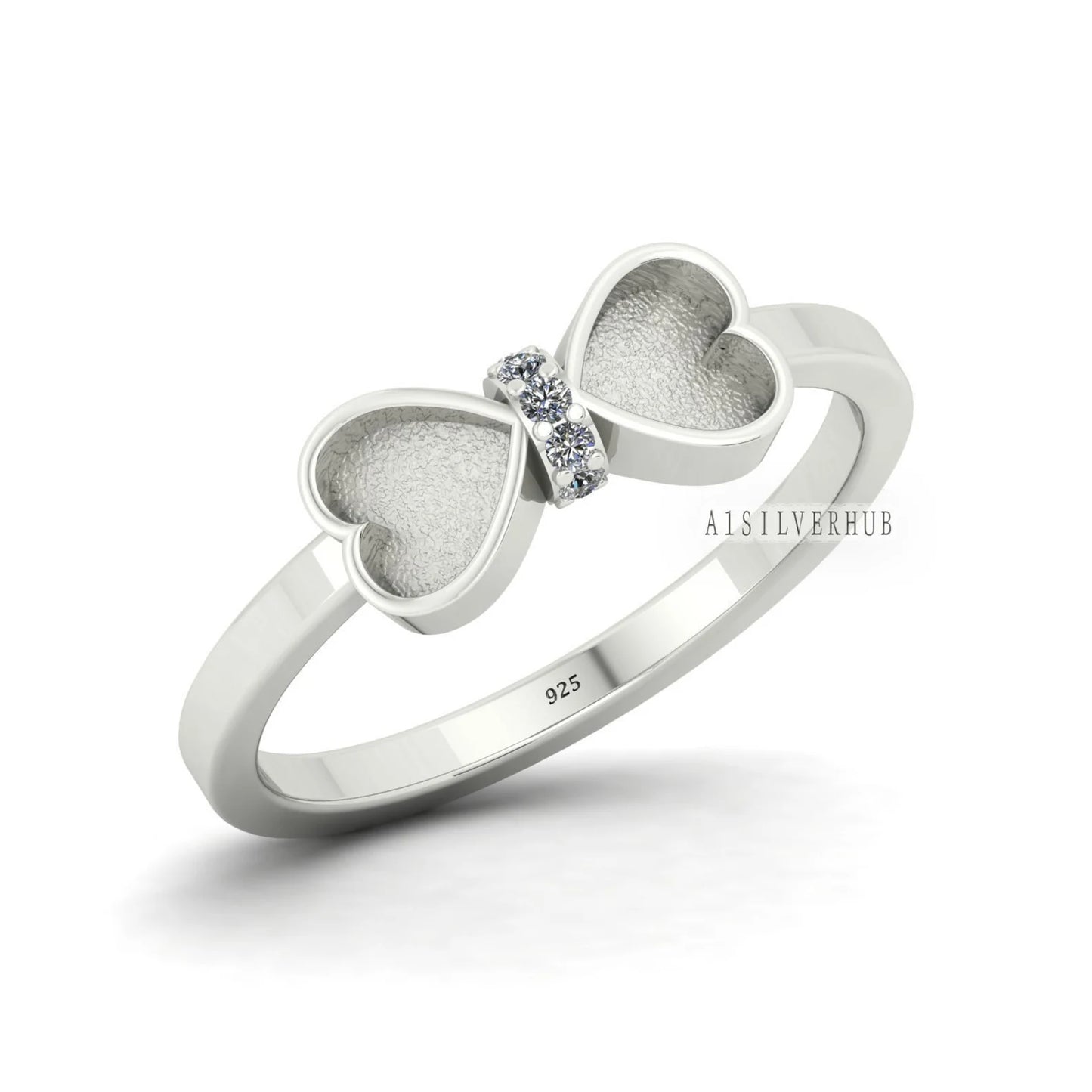 Heart Bow Ring