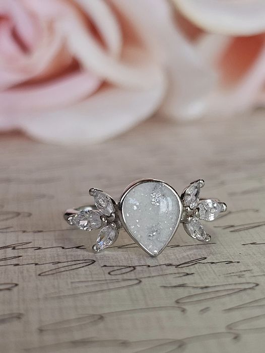 Tear drop Ring