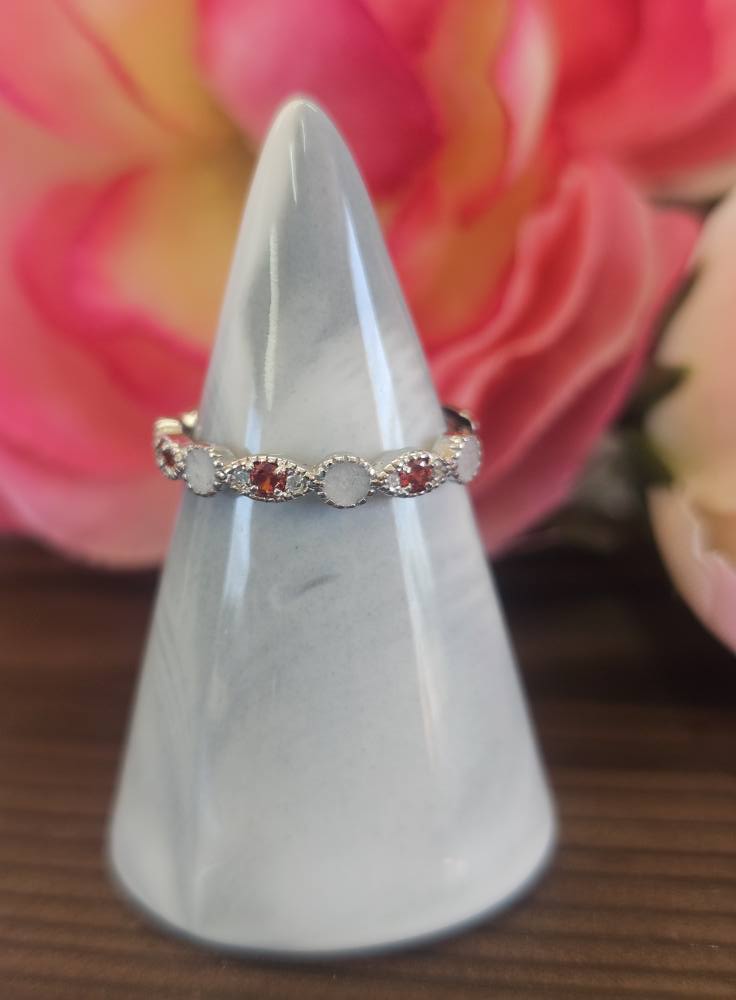 Birthstone Band Ring