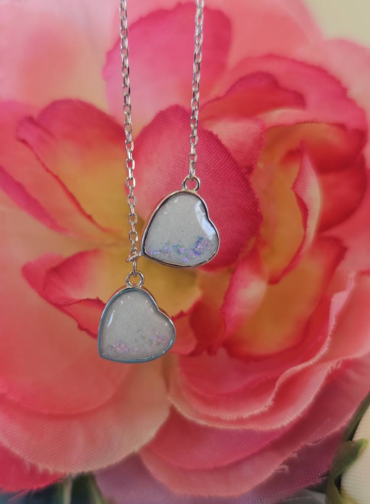 Double Heart Necklace