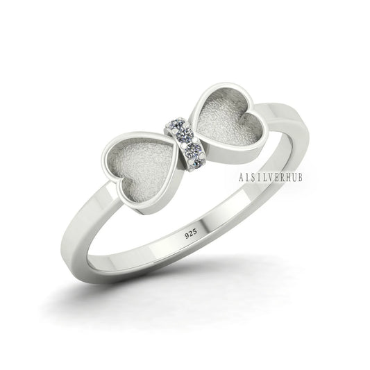 Heart Bow Ring