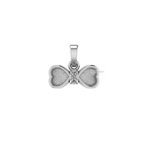 Heart Bow Necklace